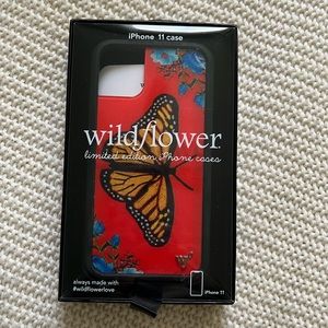 Wildflower Butterfly Phone Case for iPhone 11